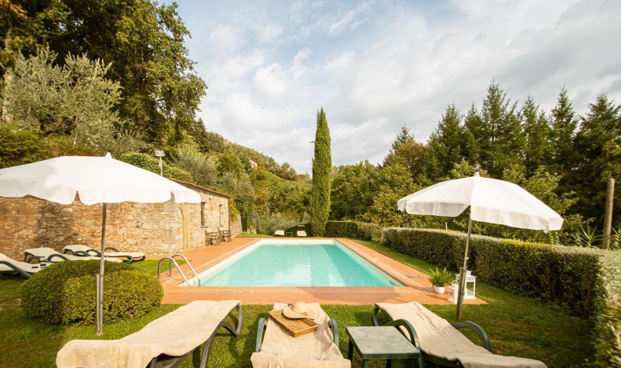 Casetta Di Butia, Ginestra Apartment With Swimming Pool Борго-а-Моццано Экстерьер фото
